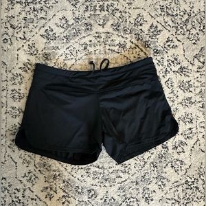 Athleta black athletic shorts size xs